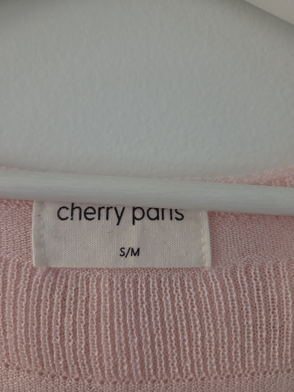 Soft Pink Ruffle Knit Cardigan - Picture 9 of 11